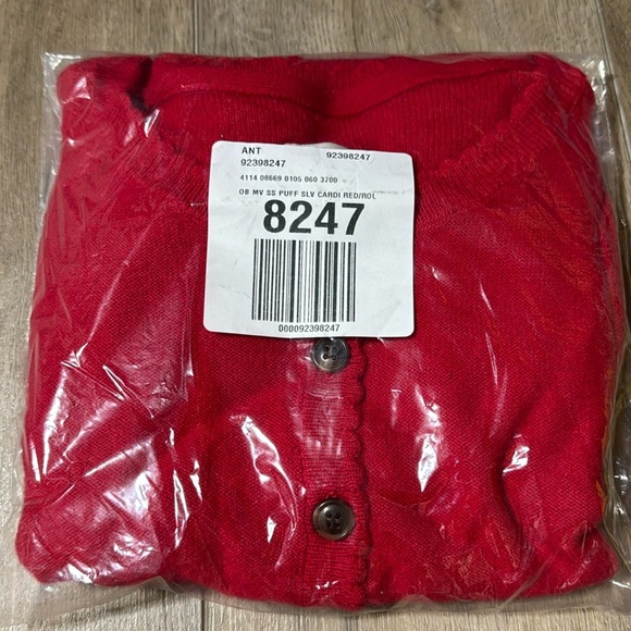 NWT! Anthropologie Maeve Puff-Sleeve Cashmere Cardigan Sweater - Size XXS 🍟 - Picture 10 of 10